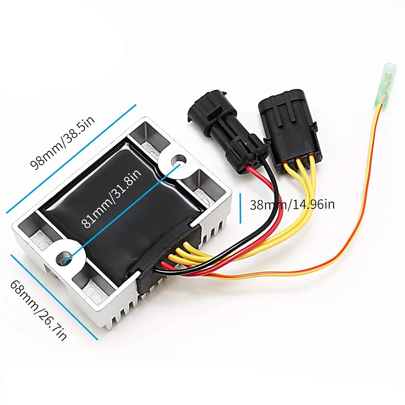 ATV/UTV Parts 20A Voltage Regulator Rectifier 4012192 for Polaris 2010-2014 Ranger Sportsman 500 400 330