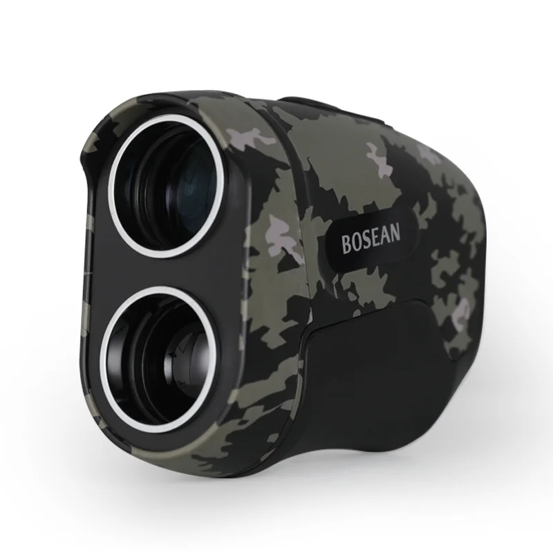 Bosean 600m 7X Hunting Laser Rangefinder Range Finder Camo Distance Measuring Outdoor with Slope High-Precision Continuous Scan