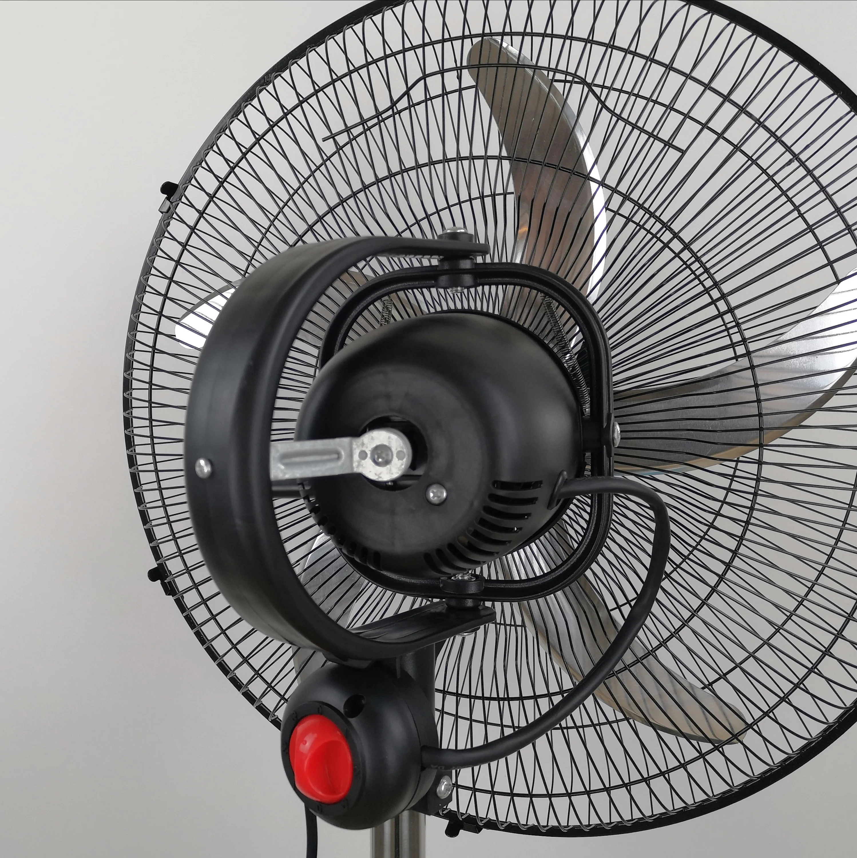 2022 hot sale 12 v dc fan Industrial Fan portable air cooling fan 360 degree 18 inch Stand /Wall/Floor 3in1 ventilateur