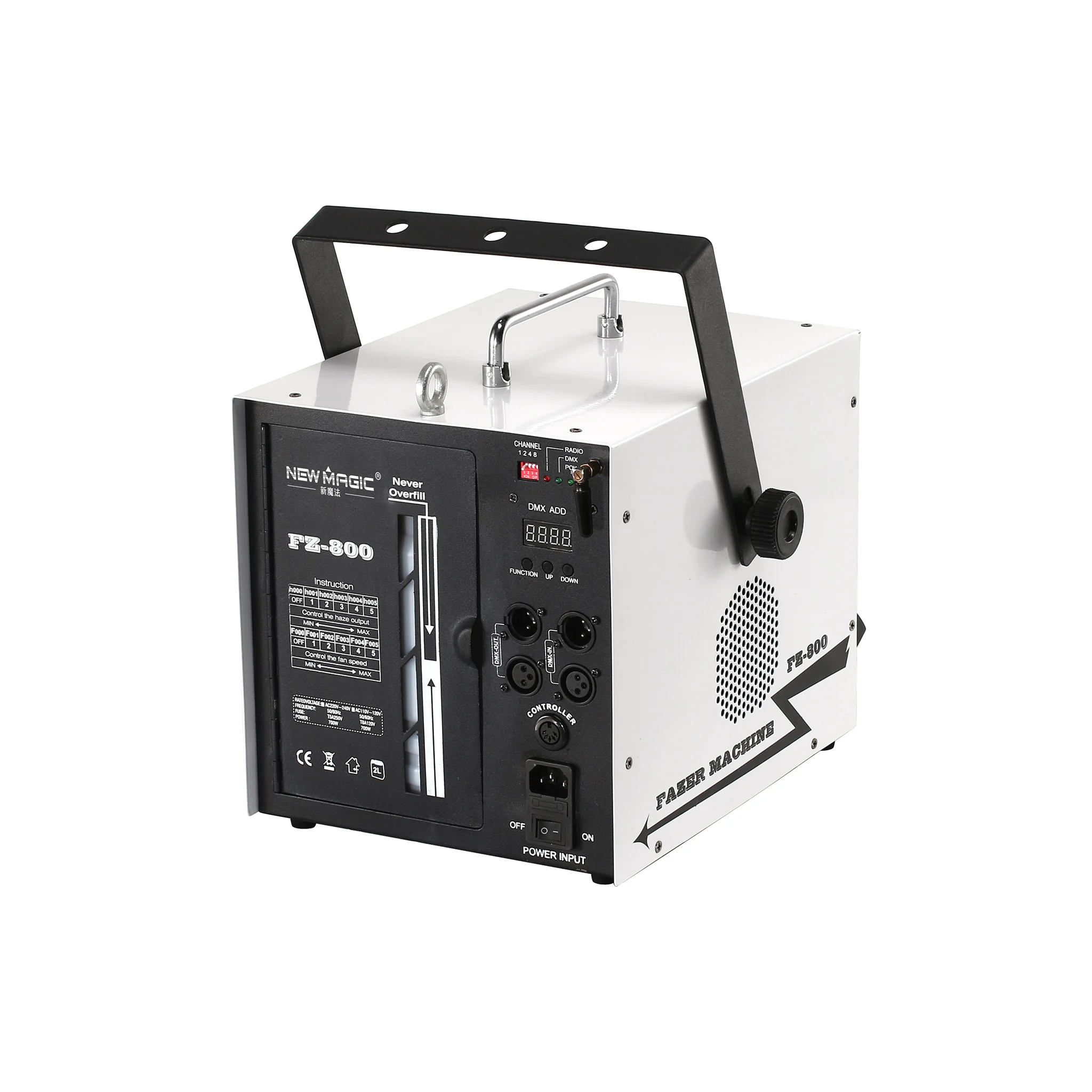 Creatively Equipment With Wireless Remote Control Water Base Haze Smoke Machine For Graduations/ Performances/ Festivals