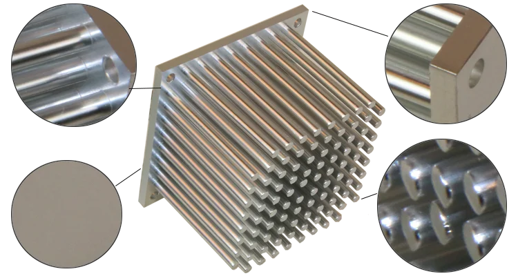 Profile Round Highbay Heatsink 50w COB Downlight Heat Sink Small Sepate PCB LED Cooler Headlight Radiator Cold Forging Aluminum