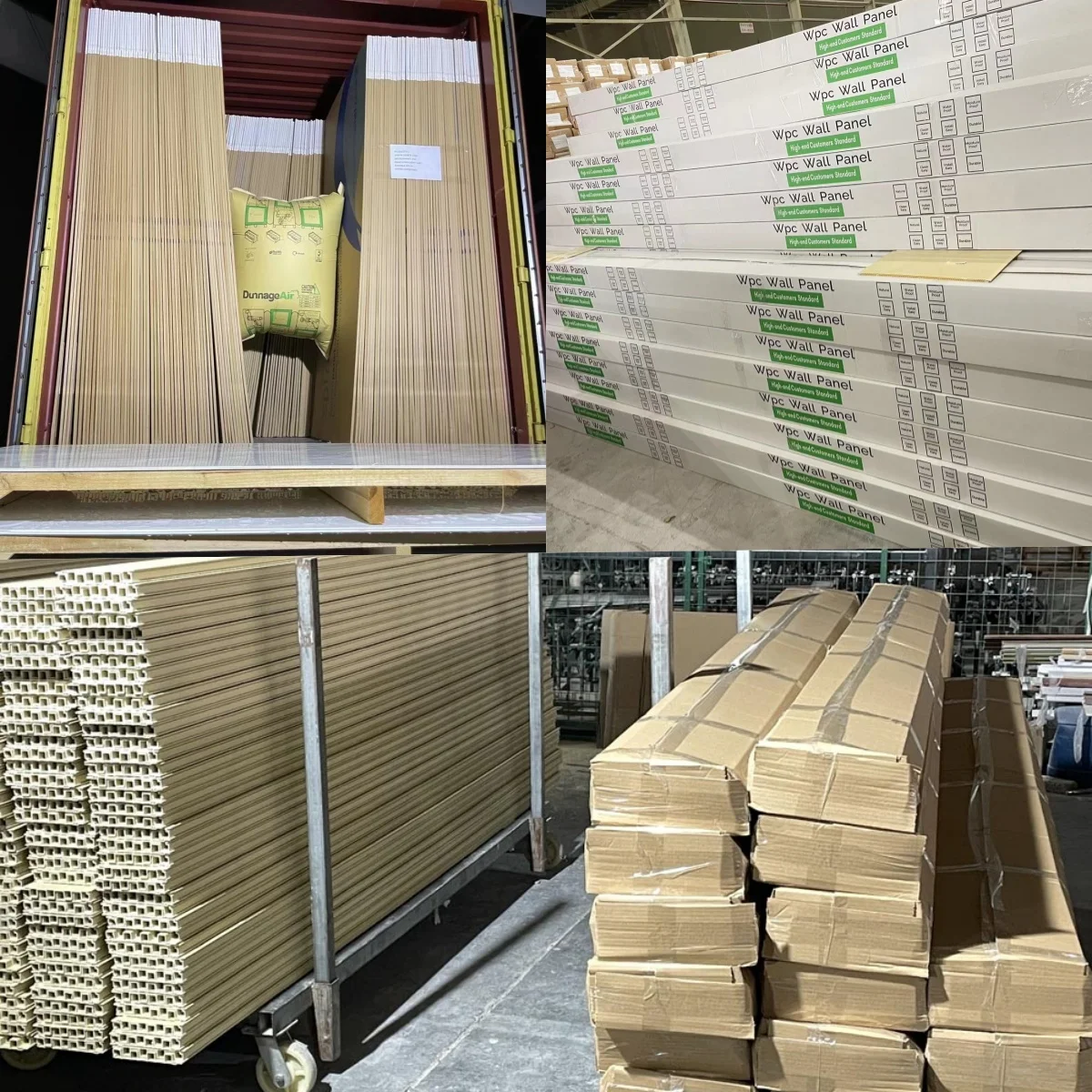 Factories Sale WPC Eco-Friendly Decorative WPC Sheet Boards Indoor 3D WPC Wall Panel