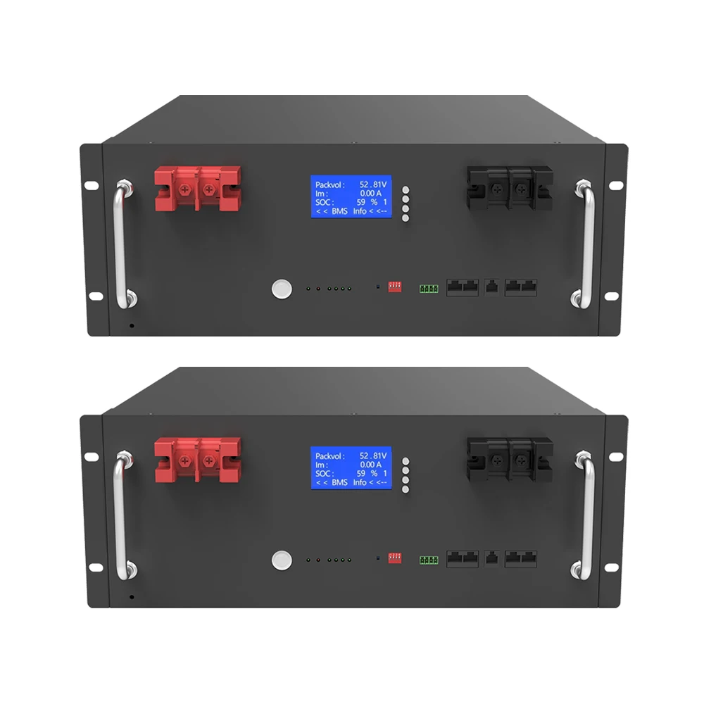 5Kwh-100AH Packs Backup Energy Storage Lifepo4 Rack Mount Lithium Ion Batteries Off-Grid Solar Battery CAN RS485 IP65