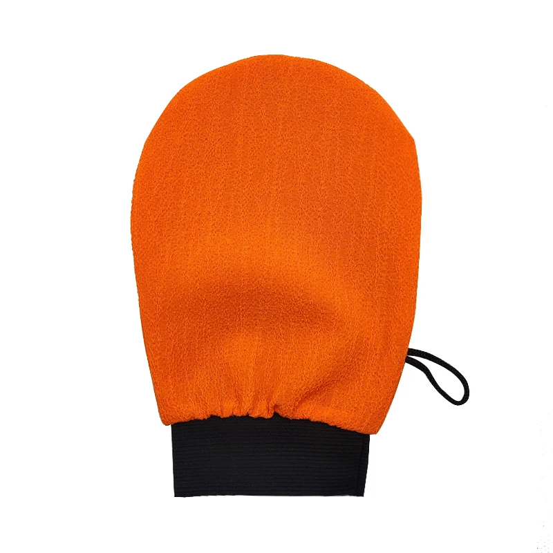 Korean exfoliating gloves round style colorful, 5in1 packaging family bath suit