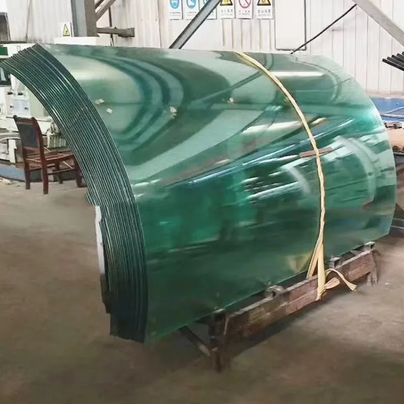 China Glass Factory Tempered Heat Soaked Glass Bent Glass Curved With Good Prices