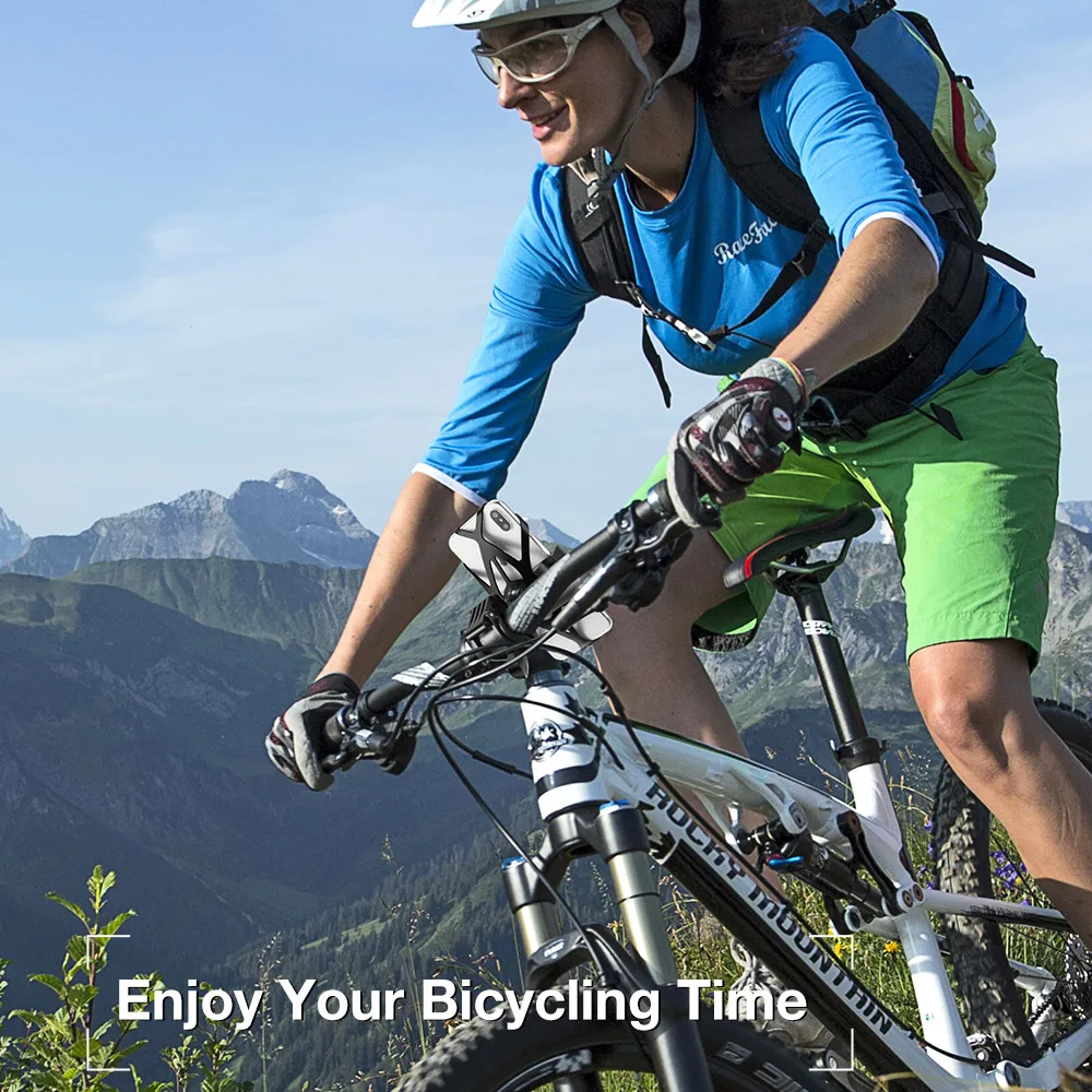 Bicycle mobile phone holders bracket motorcycle electric vehicle shockproof riding navigation GPS universal car fixed bracket