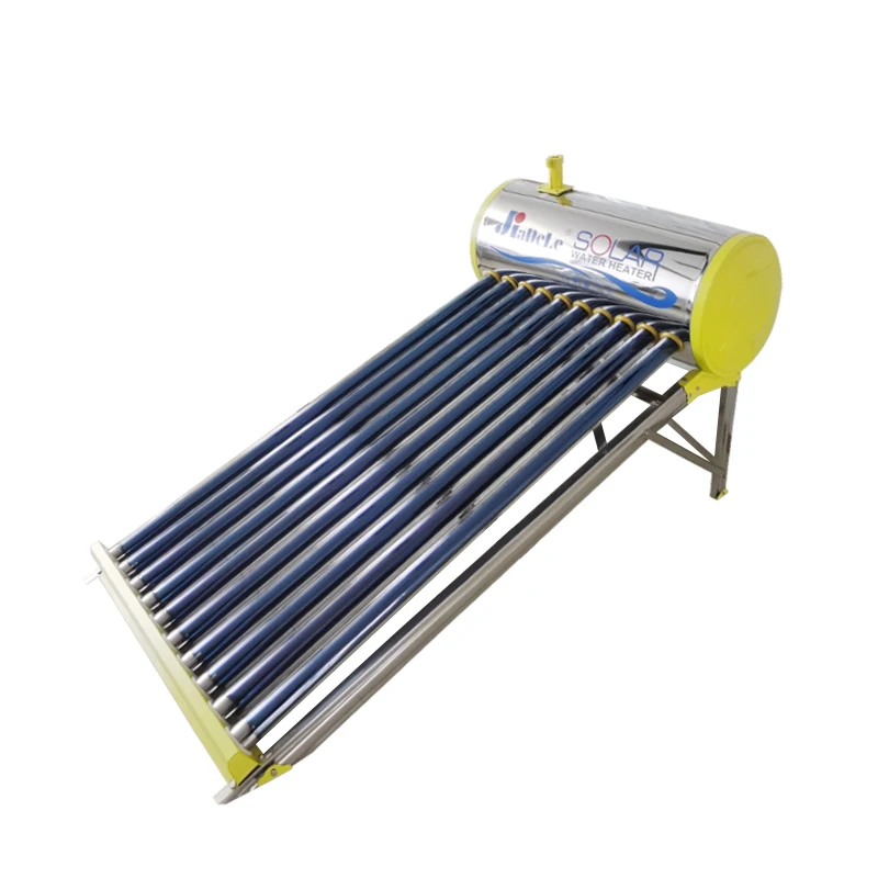 JIADELE calentadores solares вакуумная трубка без давления из нержавеющей стали солнечный водонагреватель/Солнечный гейзер/солнечный котел