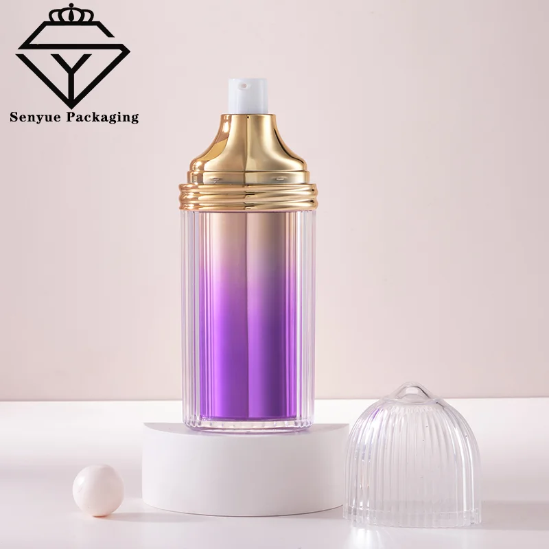 High grade skin care package empty bottle pump head press lotion bottle skin care cream bottle customization