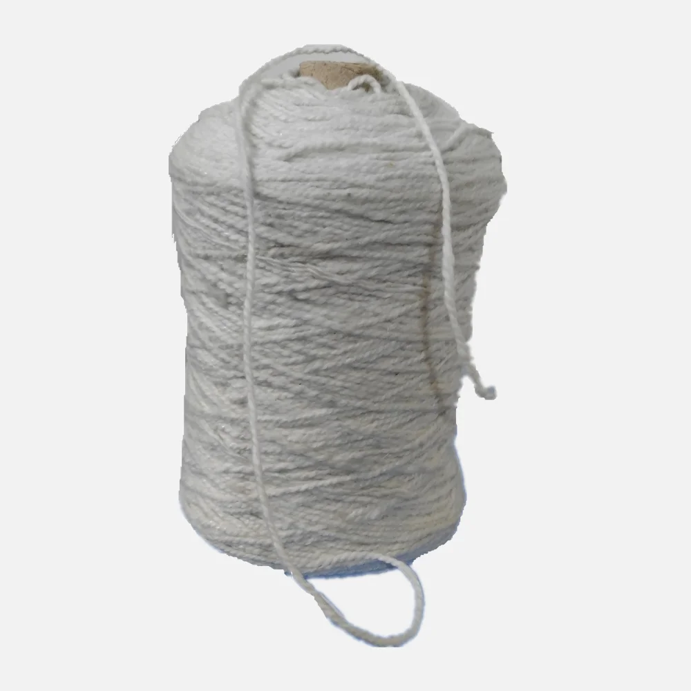 Пряжа керамического волокна армированная стальной проволокой