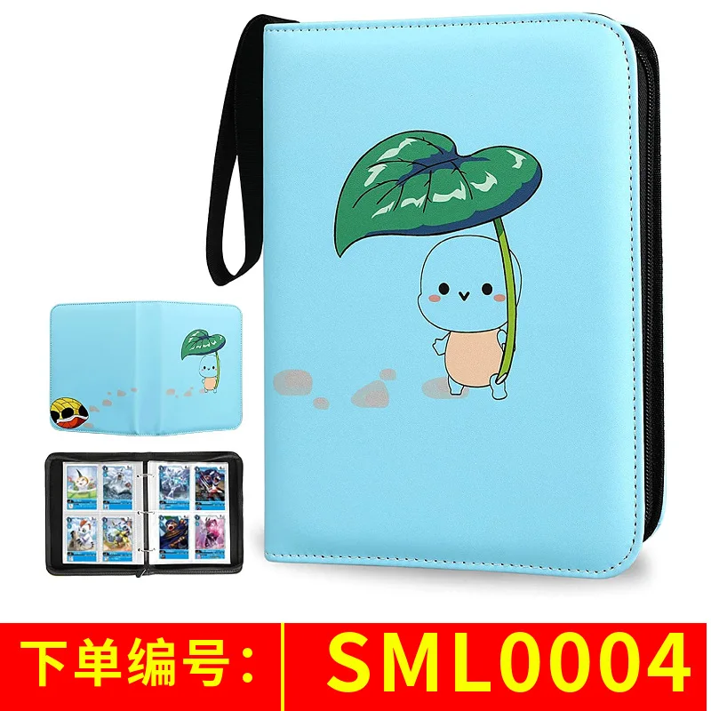 51 Styles Pocket Monsters Anime Card Sleeves 50 Pages 400pc Video Game POKE Business Card Collection Storage Card Bag Book