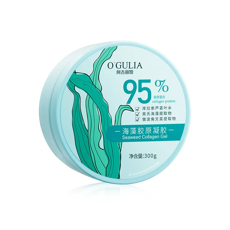 OGULIA Seaweed Collagen Gel 300g Hydrating Moisturizing Firming And Brightening Plant Extract Gel