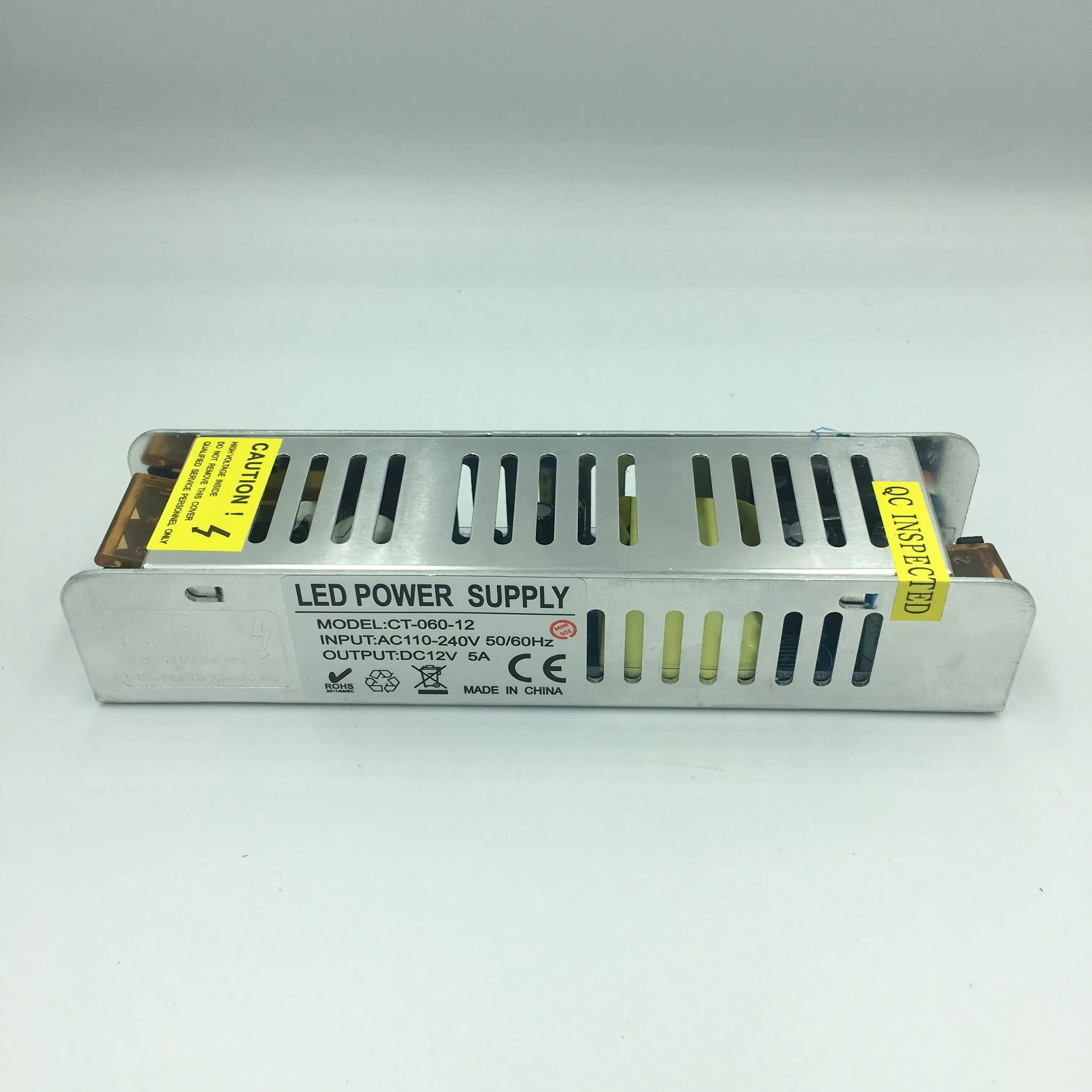 ShenZhen Supplier Slim Led Power Supply Ac To Dc 60w 12v 5a Smps