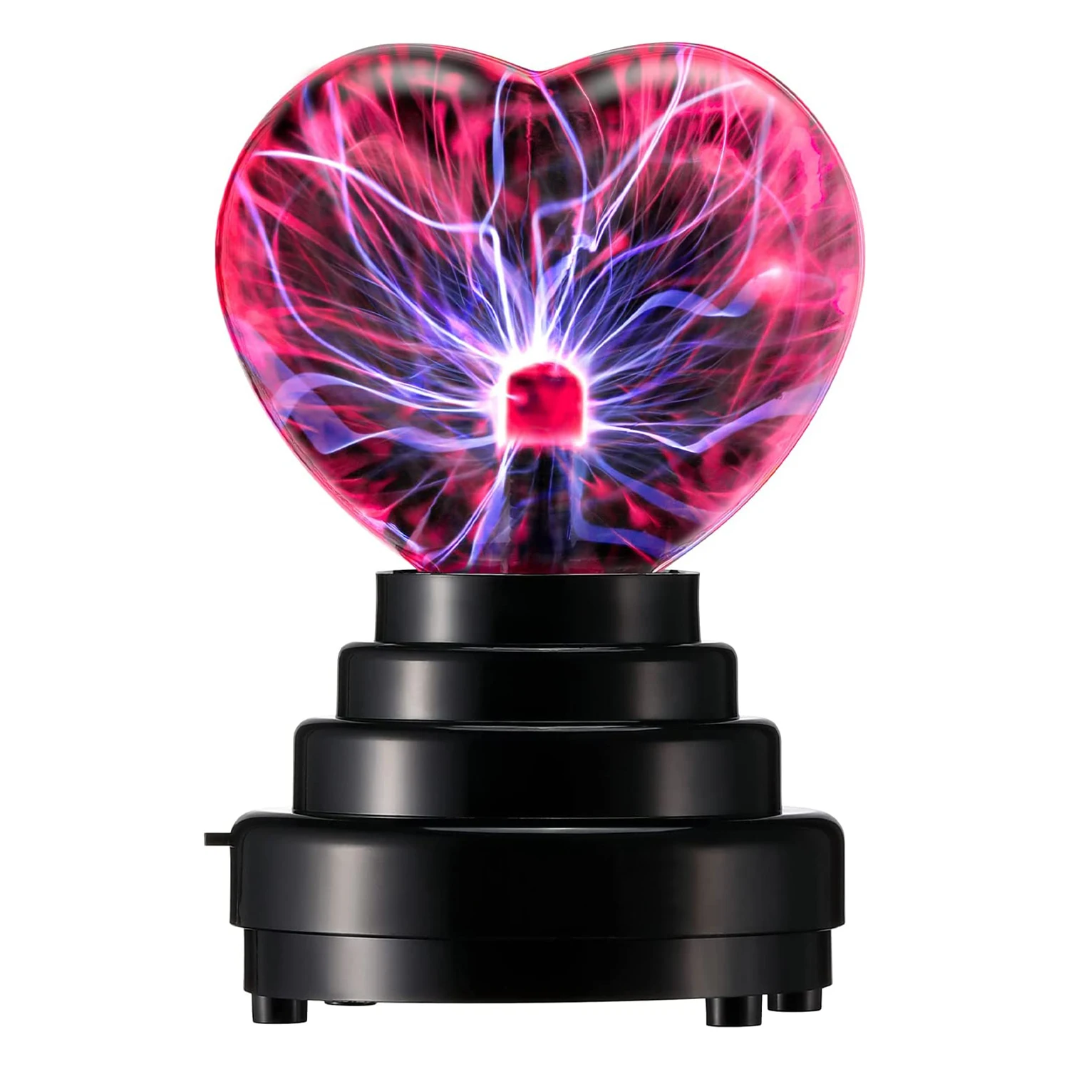 Shake sound popular love plasma ball electrostatic ball glow magic lightning ball electric light ion generator
