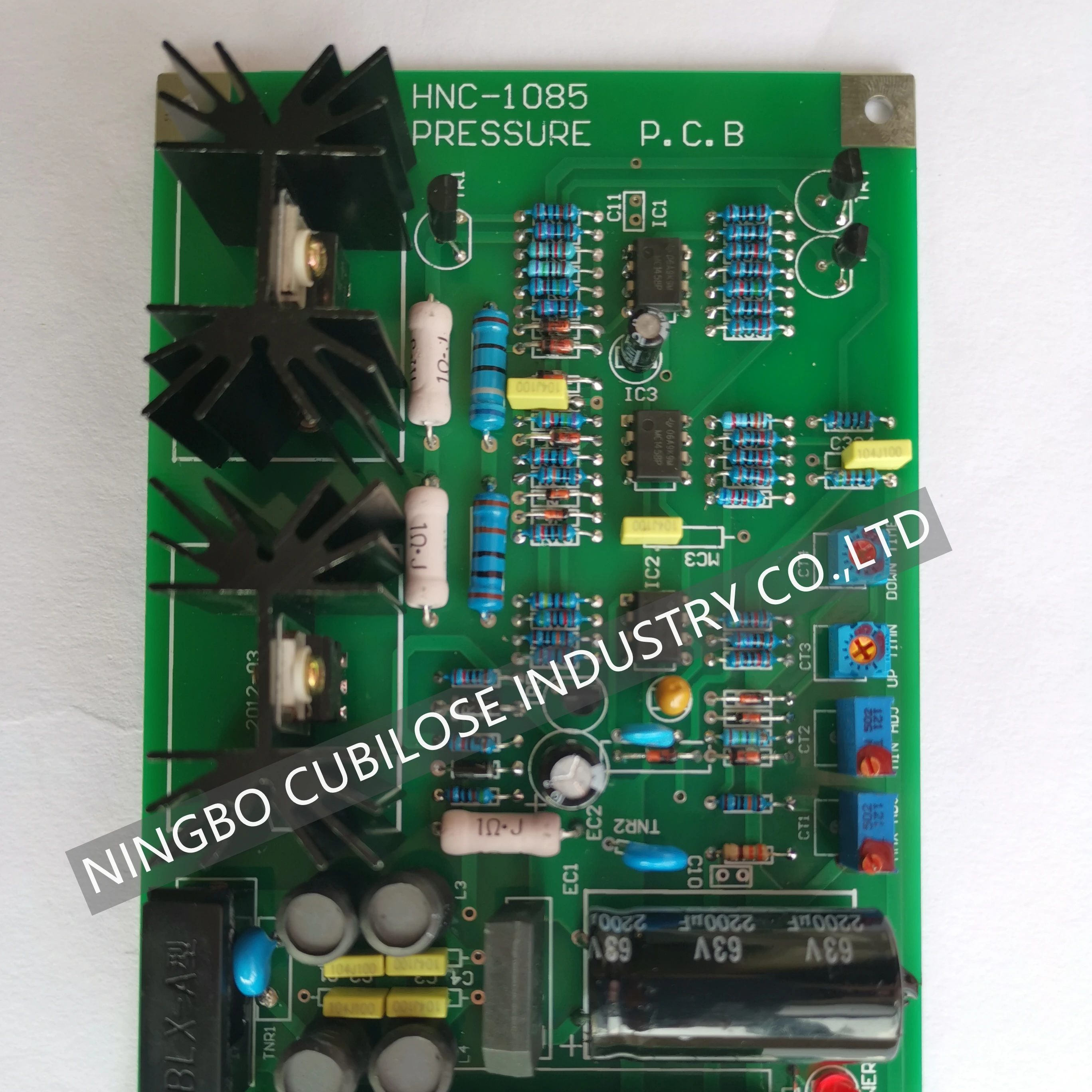 HNC-1085 PRESSURE P.C.B single Proportional Plate Hydraulic Valve Control Board Flow Pressure Control Valve Power Amplifier