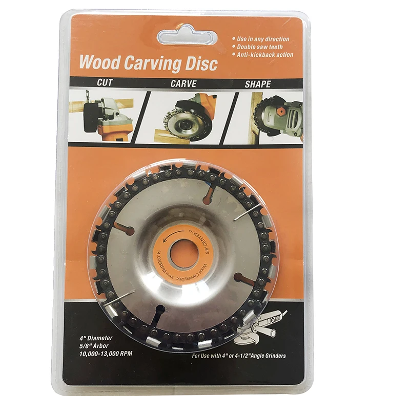 
4 Inch 100/115 Angle Grinder Chain Wheel plant Cutting Disc Chain Saw Disc chainsaw wood cutting machine chainsaw Disc 