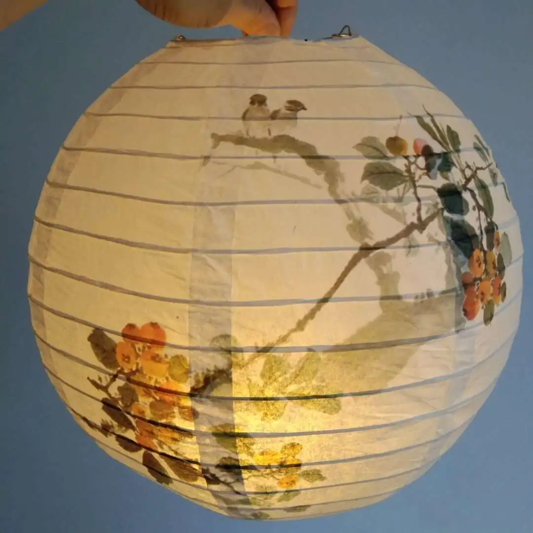 Tehoi Chinese Electronic Paper Lantern for New Year Holiday Decoration LED Lights