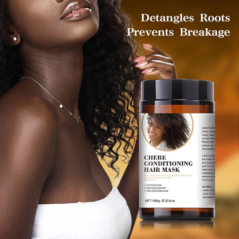 private label anti loss regrowth hair scalp care treatment products chebe hair butter mask