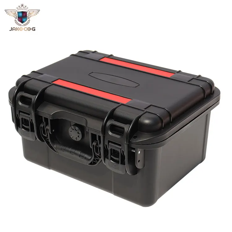 Plastic toolbox Manufacturer PP  Plastic tool case large carrying tool storage case fishing equipment case with EVA foam