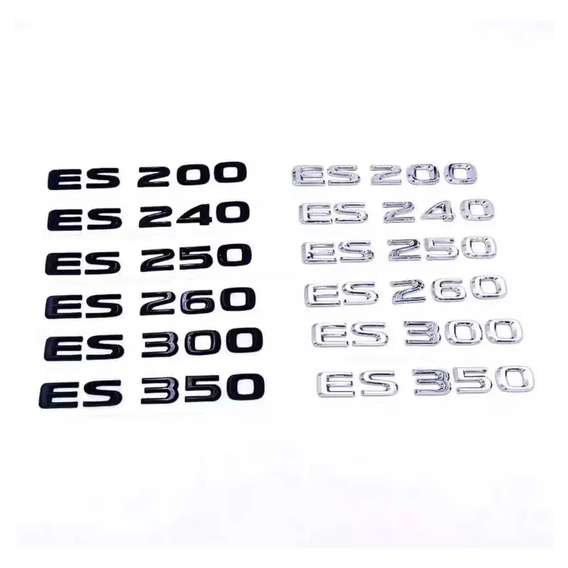 LX470 LC500h LS400 LS500h RX350 RX450hL NX200t LM300h UX250h IS300 CT ES number car stickers for Lexus trunk tail modified decal