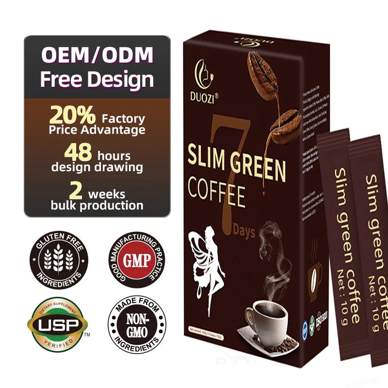 OEM Duozi 2024 new trend good  fast healthy detox delivery in 1-2 days  plus fat burner  green coffee   for body