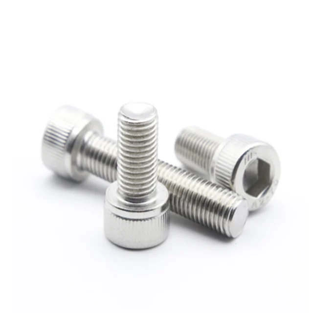 304 Stainless Steel Hexagon socket bolt with cylindrical head screw M3 M4 M5 M6 M8