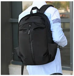 Waterproof Nylon Laptop Man School Backpack High Quality Designer Business Double Strap Bag Teenage Durable College Backpack