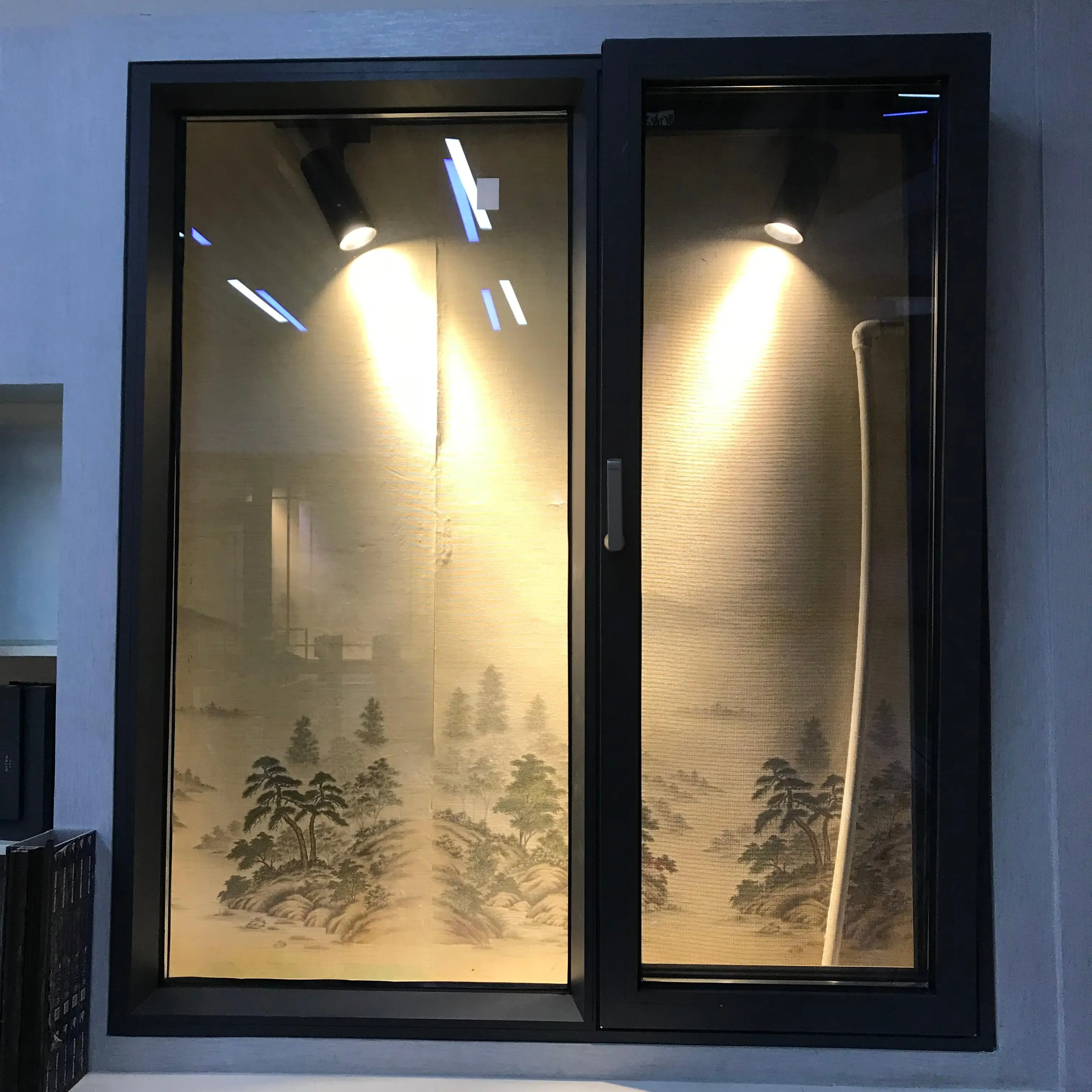 China Supplier Aluminum Window That Opens Up Aluminum Window Sills Grey Color Aluminum Window
