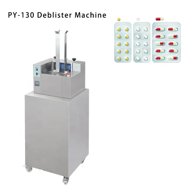 PY120 automatic tablet and capsule de-blister machine for taking out tablets and capsules deblister