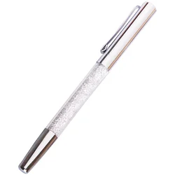 Jinghao Brand Fashion Lady Gift Crystal Metal Gel Ink Pen