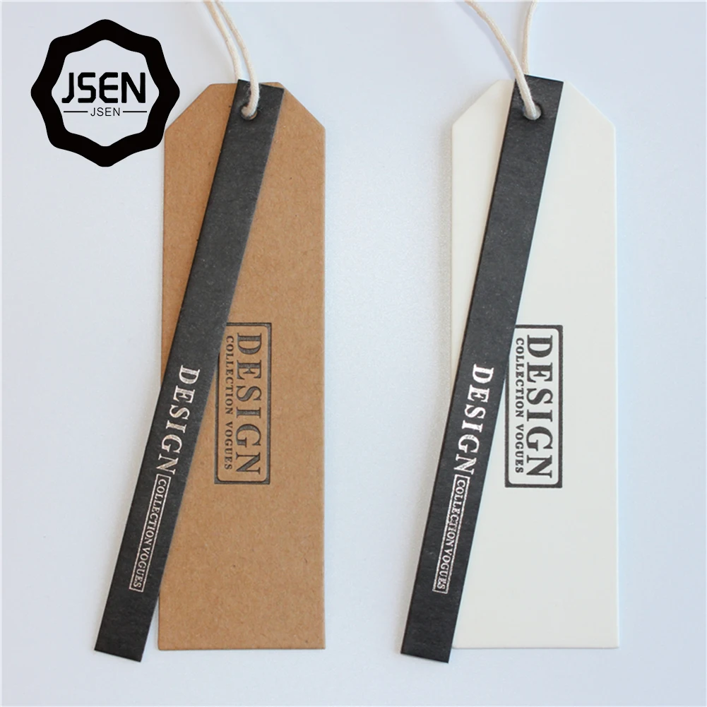 
custom hang tag craft 800gsm round clothing tags 