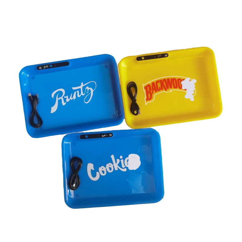 Деревянный поднос с логотипом под заказ, СИД поднос для дыма, травы, табака, СИД поднос