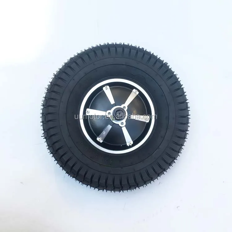 48v 500w 12 inch tubeless air tire electric power wheelbarrow motor kit