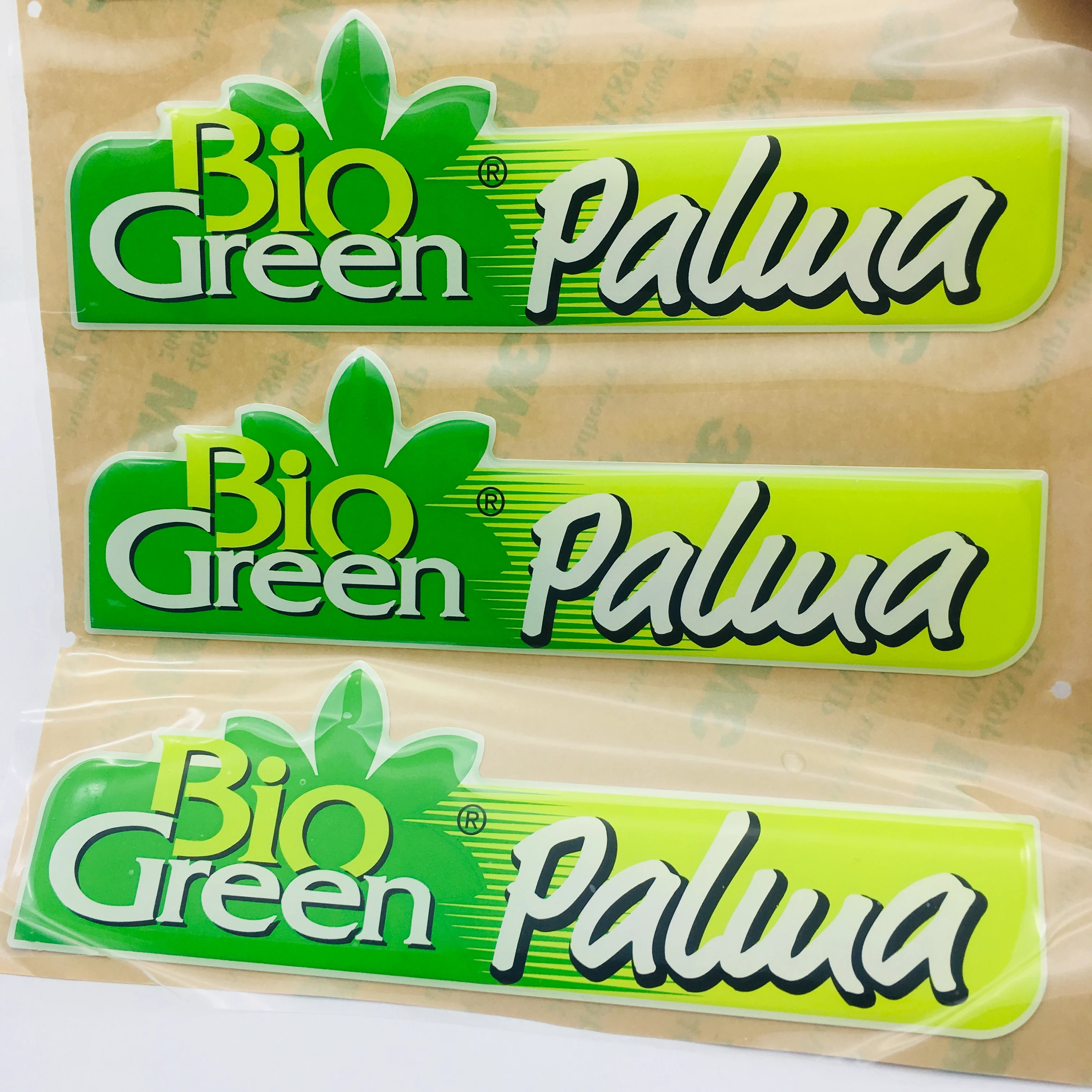 Custom OEM Design Brand Name Dome Stickers Epoxy Resin 3d Logo  Clear Dome Epoxy Sticker