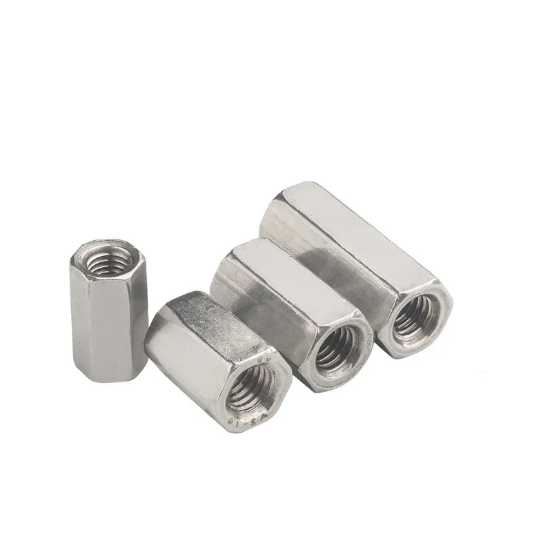 Гайка с шестигранной головкой M2 M3 M4 M5 M6 M8 M10 длинная круглая гайка из нержавеющей стали индивидуального размера