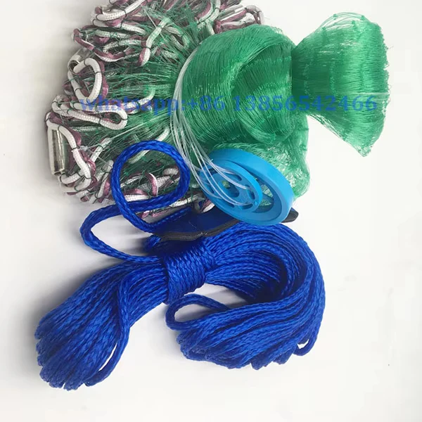 WHOLESALE CHIAN MADE NYLON MONOFILAMENT CAST NETS HAND THROWING NETS WITH FACTORY PRICE