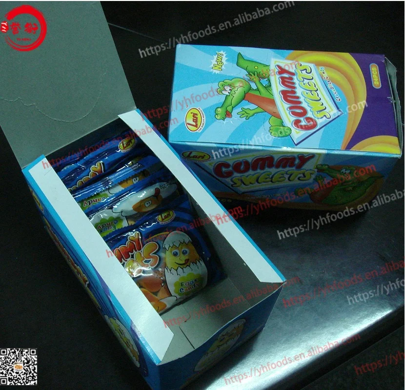 HALAL Super Sour sugared sugar coated Strawberry Ring Gummy Jelly Candy Sweets
