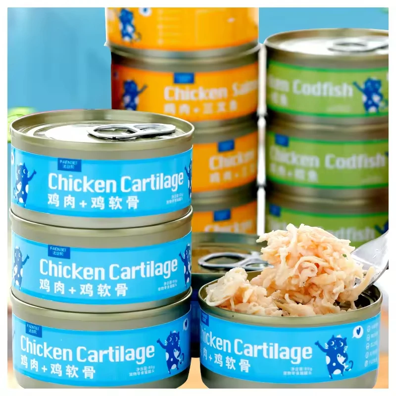 Oem Cat Food Beef Tuna Chicken Mousse Cat Wet Food cat cans Pet Wet Food