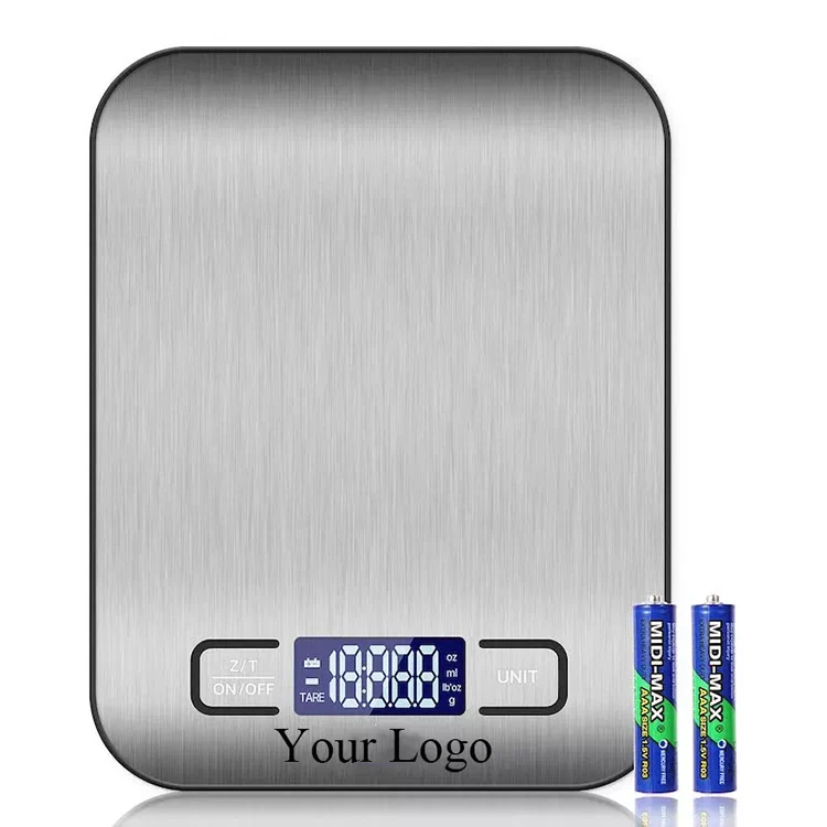 Low Price Stainless Steel Multifunction 5Kg 11Lb Weight Electronic Weighing Kitchen Food Digital Scale