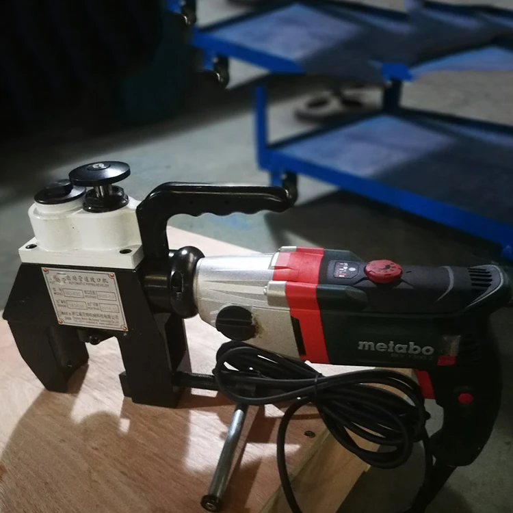 ISO-76C Portable Out Mounted Automatic Feeding Electric Motor Pipe Beveling Machine
