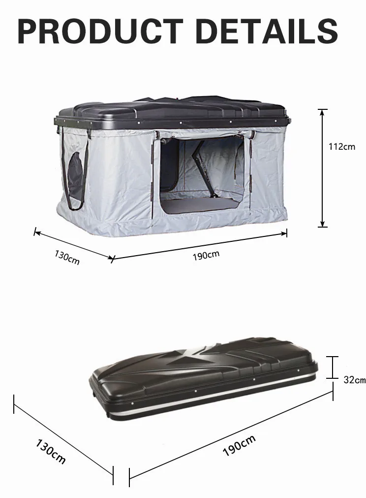 Four Seasons hard shell roof top truck tent pop up car tent