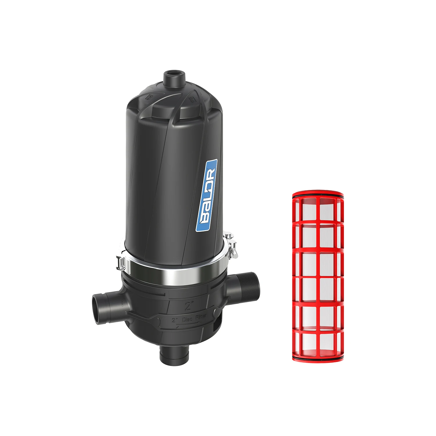 Сетчатые сельскохозяйственные системы орошения 120 дюйма, фильтры с Т-образным экраном для капельного орошения