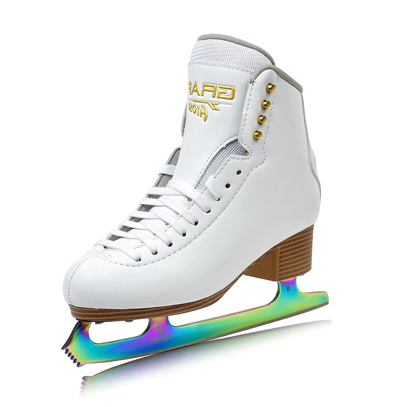 OEM/ODM Ice Figure Skate Boot For Ice Rink Recreational Skating Figure Shoe For Children Teenagers Adults Asia Only