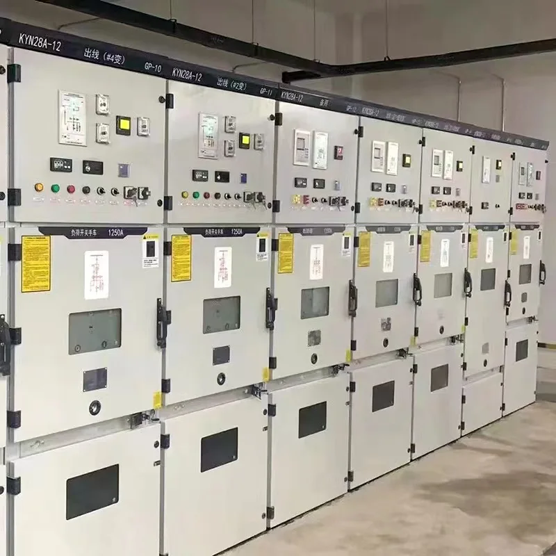 3.6/7.2/12KV High voltage switchgear KYN28 energy storage cabinet 630A~4000A industrial electrical  control cabinet