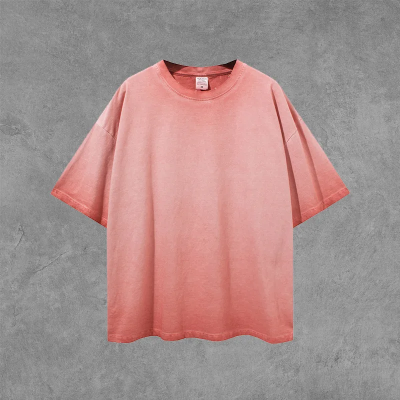 2022 summer high quality 100% cotton round neck half sleeve vintage unisex custom t-shirt