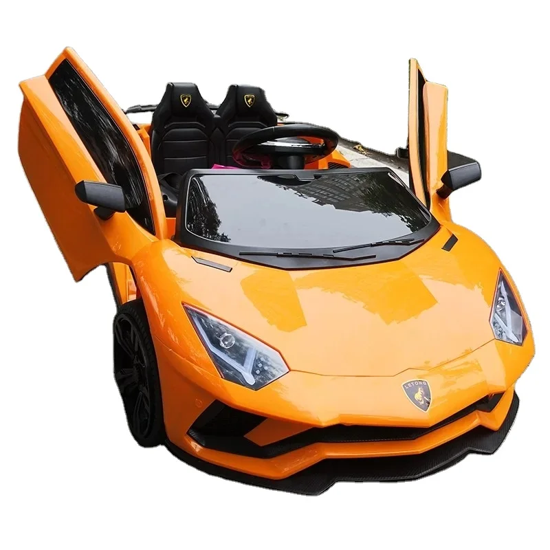 Most Popular Unisex 1-Seater Kids Electric Sport Car Ride-On Toy Remote Controlled 4-Wheel Plastic Car for Kids to Drive