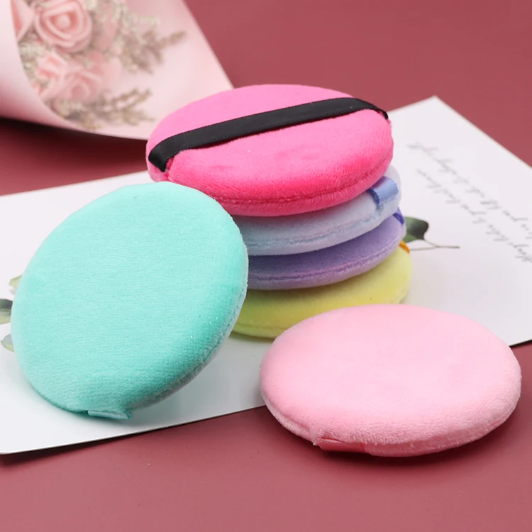 Wholesales Colorful soft puff professional Air Cushion BB Cream Puff Makeup Foundation Sponge Facial Smooth Cosmetic Powder Puff