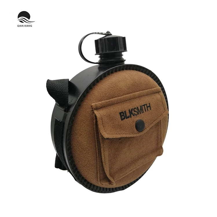 Modern Mountaineering Camping Camouflage Water Canteen Wool Felt Canteen