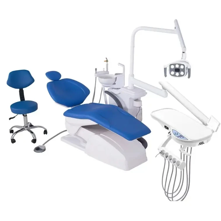 Factory Price Full Set Dental Computer Monitor Built in High Quality Dental Chair Dental Unit on Sale