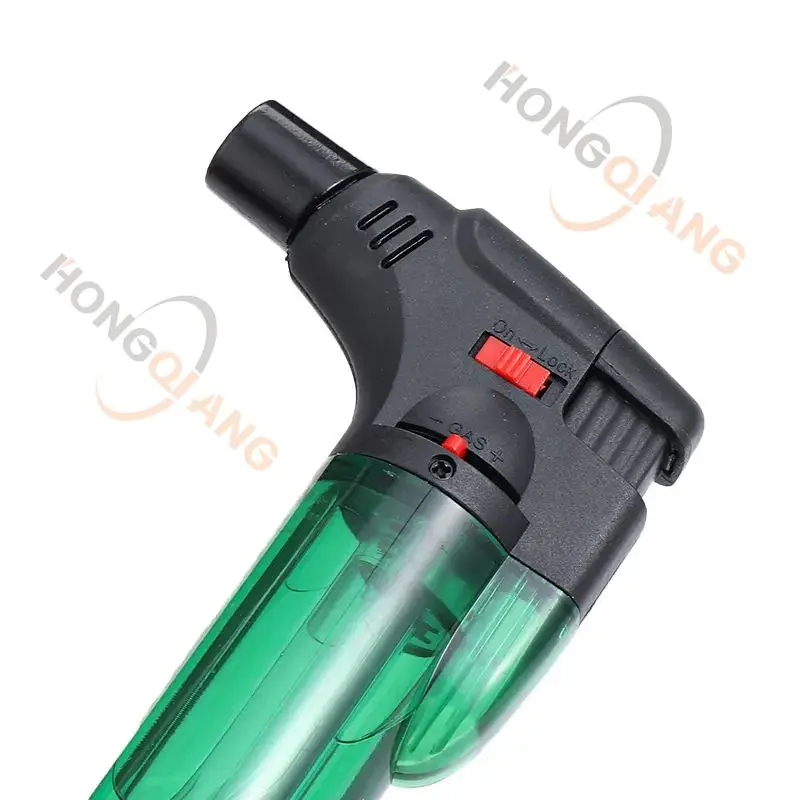 Decorative Lighters windproof lighters factory refillable custom logo powerful cigar torch lighter with Charcoal HQBT0006