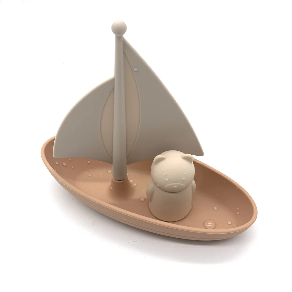 Безопасная Мягкая силиконовая игрушка для ванны